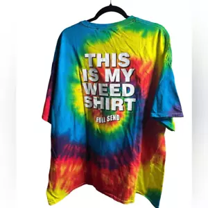 NWT Full Send Unisex Tie Dye Short Sleeve Graphic Tee Shirt - Size 3xl - Picture 1 of 5