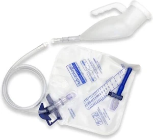 Reusable Portable Male Comfort Fit Advantage Urinal System with Spill Proof Coll - Picture 1 of 6