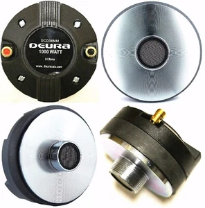 DEURA 2000W Titanium Compression 1.35" Screw-On Horn Driver Tweeter PAIR SET - Picture 1 of 5