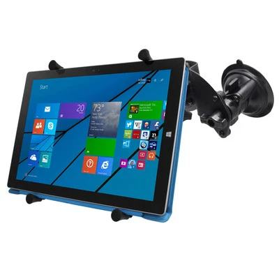 RAM Dual Articulating Suction Cup Mount for iPad Pro 12.9, MS Surface, Other 12" - Image 1 of 4