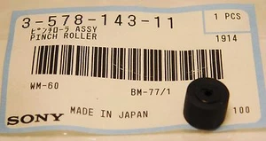 SONY PINCH ROLLER / PARTE # 3-578-143-11 (PR47) / 1 PEZZO (qzty) - Foto 1 di 3