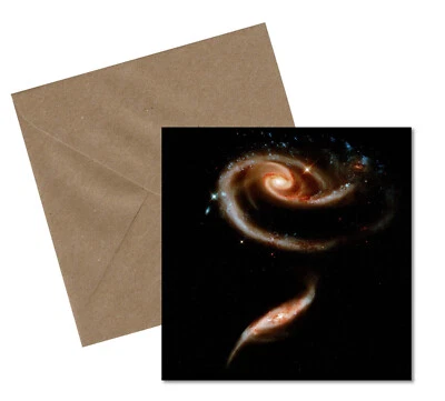 Space Art Greeting Card - The Dust Devil - Birthday, Xmas, Fathers Day Card - Image 1 of 3