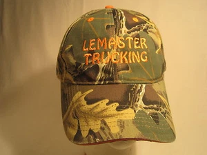 Men's Cap LEMASTER TRUCKING (Oklahoma) Size: Adjustable [Z164b] - Picture 1 of 1