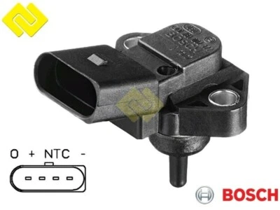 BOSCH 0281002177 ,0281002178 BOOST PRESSURE SENSOR MAP for AUDI VW 038906051 ,. - Image 1 of 3