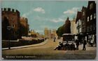 Windsor Castle Approach Berkshire England Posted 1908 Edwardian Postcard