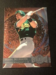 1996 Fleer Metal Universe Mark McGwire #101 - Picture 1 of 2