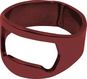 Bottle Opener - Ring Shaped Red Colored Novelty Gift Stocking Stuffer #35027 - Picture 1 of 1