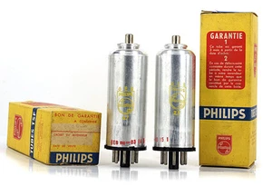ONE 6E8/6E8MG PHILIPS NUEVO DE LOTE ANTIGUO FRANCIA tubo válvula válvula válvula válvula  - Imagen 1 de 2