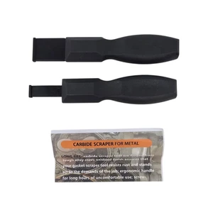 OUXIO Hartmetallschaber schwarz 2 Stück OPEN BOX - Bild 1 von 6