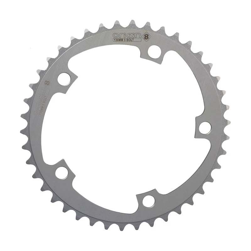 ORIGIN8 Alloy Blade94mm 5-bolt 34T 6061-T6 Silver Chainring - Image 1 of 1