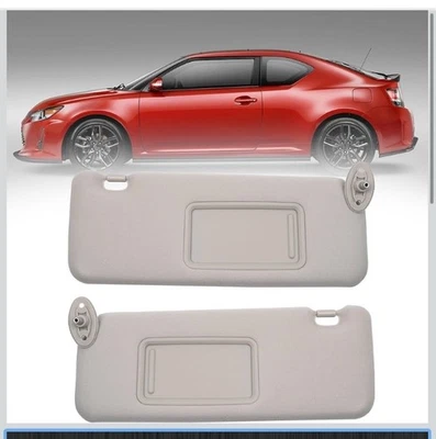 Par de parasol gris para Toyota Scion TC 2005-2010 Foto 1 de 4