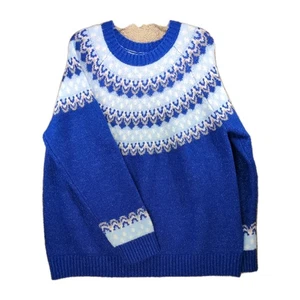 Blue Carol Scandinavian Heavy Sweater Women's Extra Extra Large - Picture 1 of 8