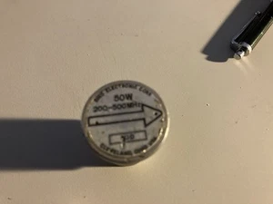 Bird Electric 43 Thruline Wattmeter Element 10D 50w 200-500 MHz Frequency Slug - Picture 1 of 2