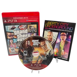 Grand Theft Auto: Episodes from Liberty City - Sony Playstation 3 PS3 - No Map - Foto 1 di 7
