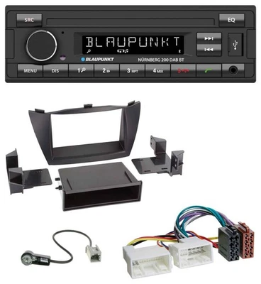 Blaupunkt USB DAB MP3 Bluetooth Autoradio für Hyundai Tucson (2010-2015) - Bild 1 von 4