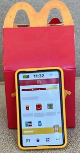 2025 McDonalds Lil McDonalds Happy Meal Spielzeug Mini Telefon mit Mini Box, NEU - Bild 1 von 3