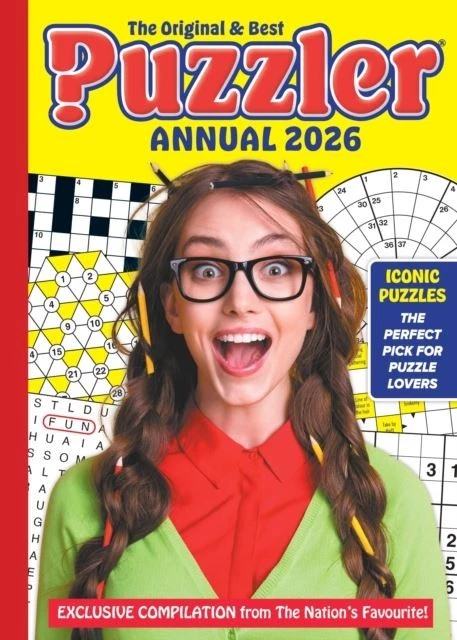 Puzzler Annual 2026 by Official Paperback - Image 1 of 1