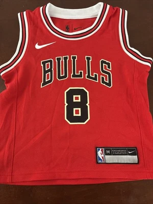 NBA Zach Lavine Chicago Bulls Size Youth Medium Authentic Nike - Image 1 of 4