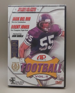 AP Sports Football Vol. 5 (DVD) Brent Jones, Jack Del Rio - Picture 1 of 2