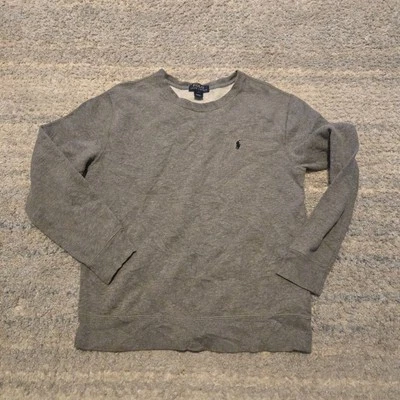 Boys Polo Ralph Lauren Gray Sweatshirt Sweater Size Large 14 16 - Image 1 of 4