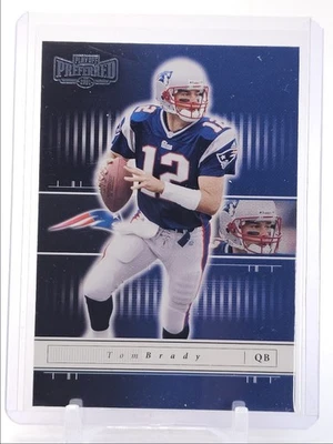 TOM BRADY 2000 PLAYOFF PREFERRED FOOTBALL PATRIOTS Q3562 Foto 1 de 2