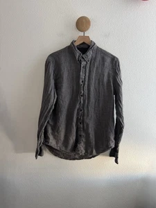 rag & bone Leinen Button Down Hemd Größe L - Bild 1 von 7