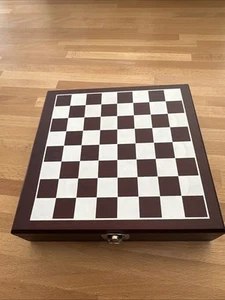 Combination Wine Accessory And Chess Set. Includes Thermometer And Corkscrew. - Picture 1 of 5