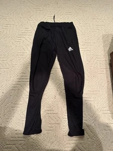 Adidas Climalite Black Core Training Pants Youth XL - Picture 1 of 3