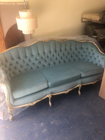 ice blue couch Cover