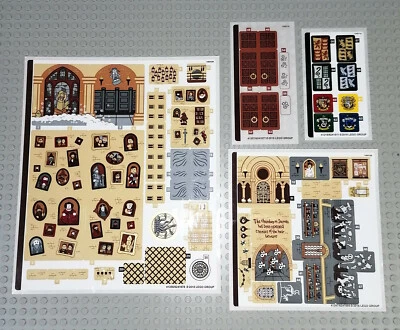 LEGO 71043 Harry Potter Schloss Hogwarts Castle - STICKER / AUFKLEBER - Decals