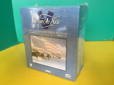 NEW SEALED Victory at Sea Vol 1-6 VHS Box Set Collectors Ed WWII Documentary - Image 1 of 3