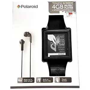 NEU Polaroid Touchscreen 4GB Musik Player PMP76BGL 2013 - Bild 1 von 15