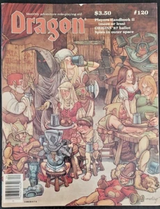 Dragon Magazine #120, April 1987, Players Handbook II, Dungeons and Dragons - Bild 1 von 3