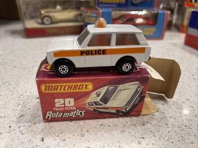 Matchbox Superfast 1-75 - No.20 Rola-matics - Police Patrol - 1978 Mint - Image 1 of 4