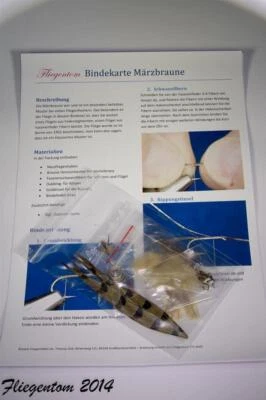 Bindeset Märzbraune Nassfliege - Bild 1 von 3