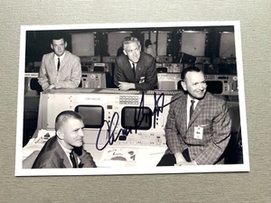 CHRISTOPHER KRAFT (†2019) US-Raumfahrtingenieur signed Foto 10x15 Autogramm - Picture 1 of 1