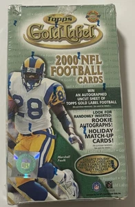 2000 Topps Gold Label HTA Jumbo Football Factory Sealed Hobby Box HTF! - Picture 1 of 4
