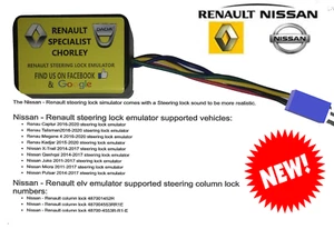 NISSAN & RENAULT STEERING LOCK EMULATOR - Picture 1 of 2