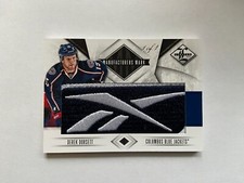 2012-13 Panini Limited Manufacturers Mark Reebok Tag Derek Dorsett 1/1 RARE!