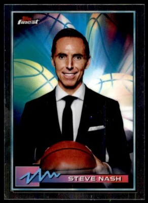 Steve Nash 2021-22 Topps Finest Card #38 - Image 1 of 2