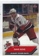 2007-08 Albany River Rats (AHL) Dave Gove