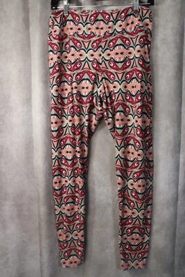 LuLaRoe Tall & Curvy Women's Multicolor Aztec Print Leggings One Size - Изображение 1 из 2
