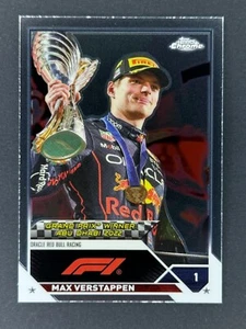 2023 Topps Chrome Formula 1 Grand Prix Winners #165 Max Verstappen - Picture 1 of 3