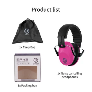 EAREST Baby Kids Ear Defenders Toddler Noise Protectors Ear Muffs Children - Picture 1 of 21