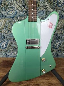 Epiphone 1963 Firebird I Inverness Green Electric Guitar w/ Hard Case - Picture 1 of 8