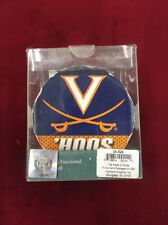 New Stone Cork-Backed University of Virginia Cavaliers Hoos Coasters 4"