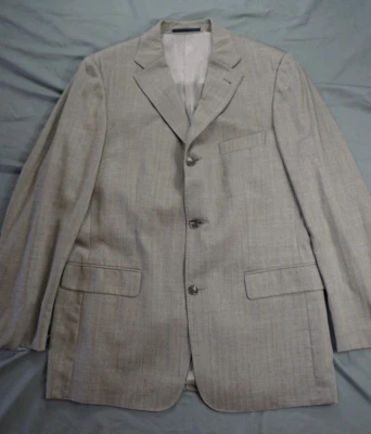 Casaco esportivo de lã Burberry London Jones-S Super 100s, jaqueta terno, blazer. 52 leituras - Imagem 1 de 4