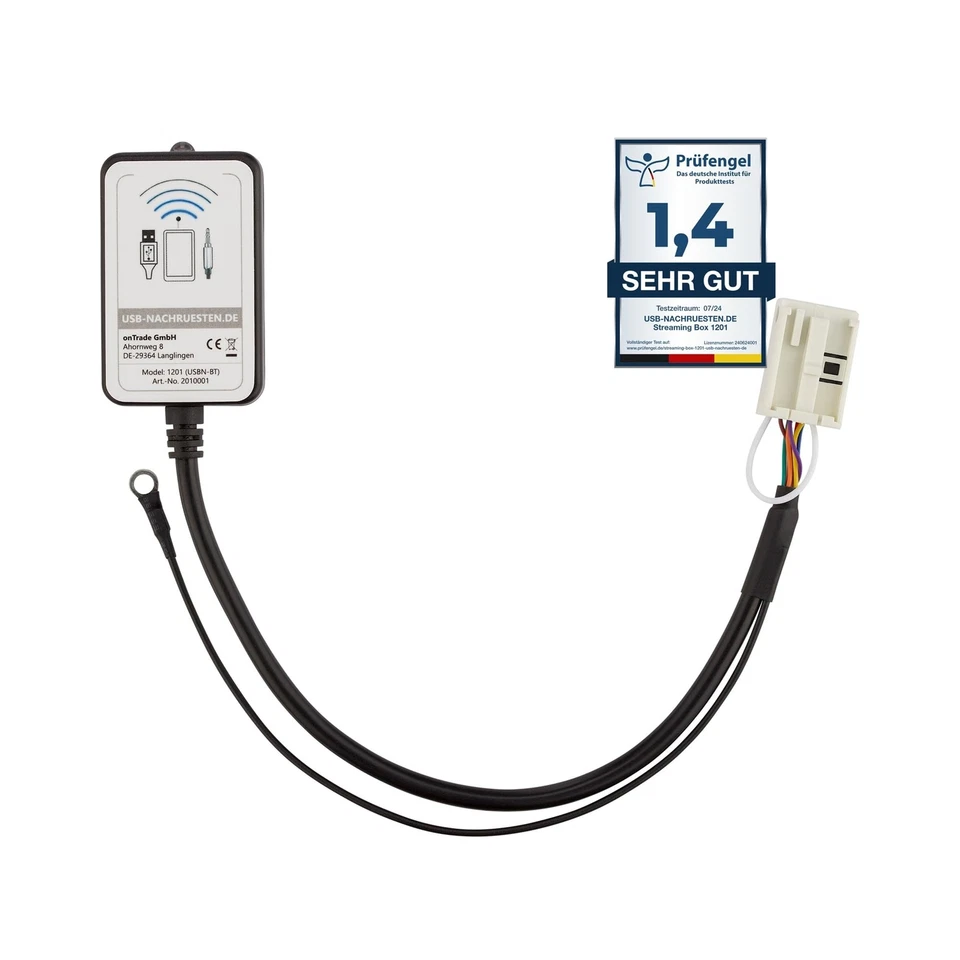 | Bluetooth Adapter Musik Streaming | Plug n' Play | Super Sound | NUR mit Ra... - Bild 1 von 4