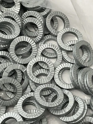 (15 PAIR) NORD-LOCK NL8 (5/16") VIBRATION PROOF LOCK WASHERS #1231