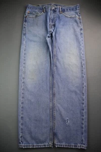 Pantalones de mezclilla Levi's 505 2016 de ajuste regular talla 36x32 (medida 36x31) - Imagen 1 de 11